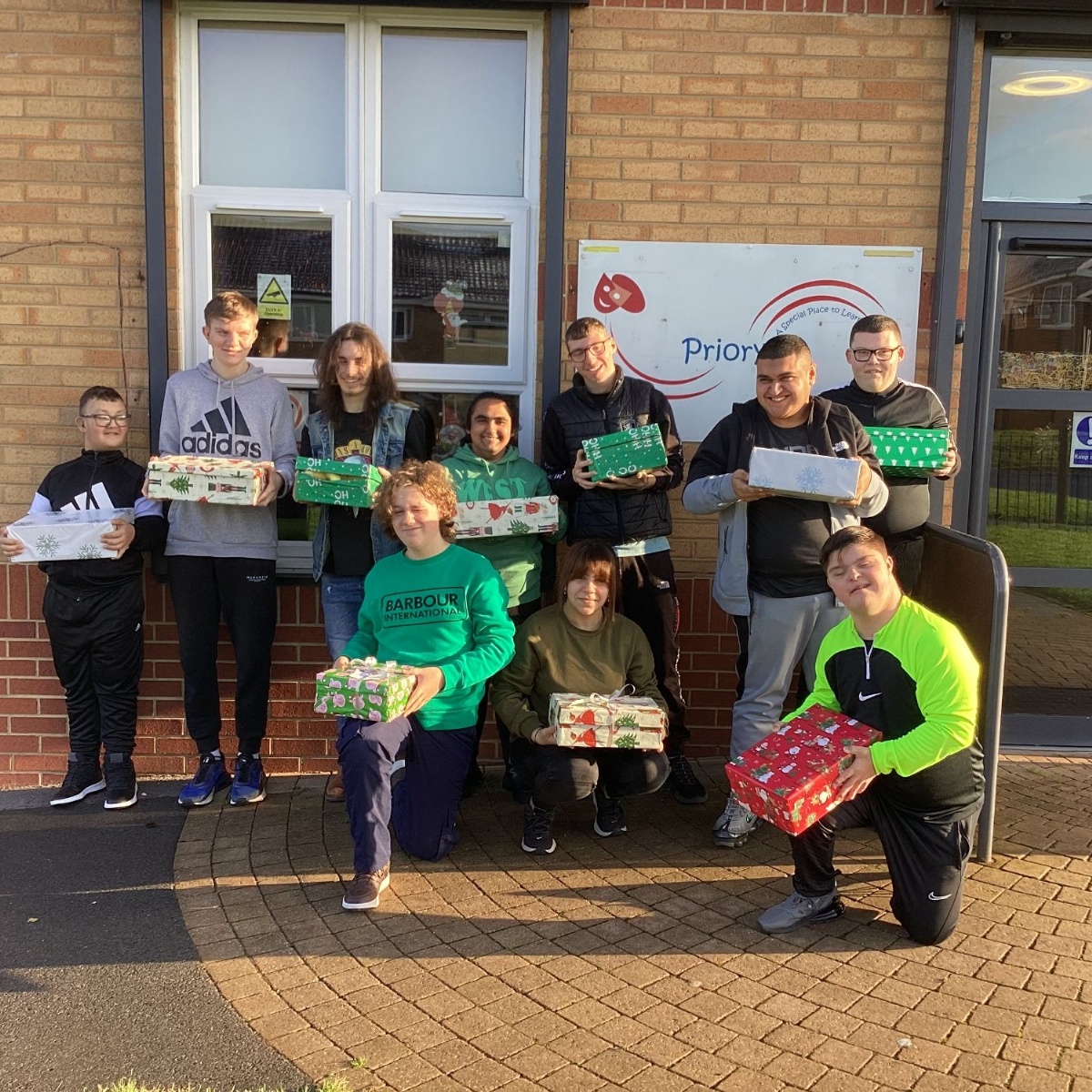 Priory Woods School & Arts College Teesside at Christmas